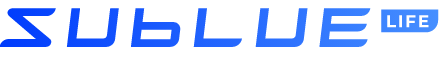 SUBLUE LIFE logo
