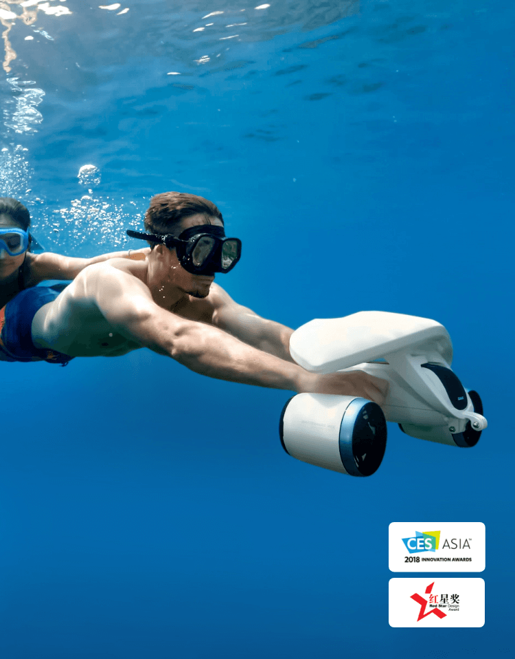 SUBLUE | CREATE XTREME | DIVING UNDERWATER SCOOTER, YACHT